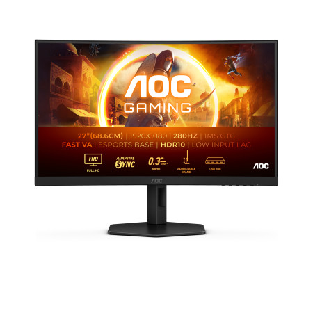 AOC G4 C27G4ZXU kompiuterio monitorius 27 colių Full HD