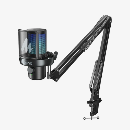 Maono DM40 PRO S USB Kondensatorinis Mikrofonas Juodas