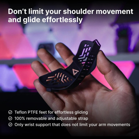 DELTAHUB Carpio G2.0 S (Dešinė, Pilka) Riešo Atrama