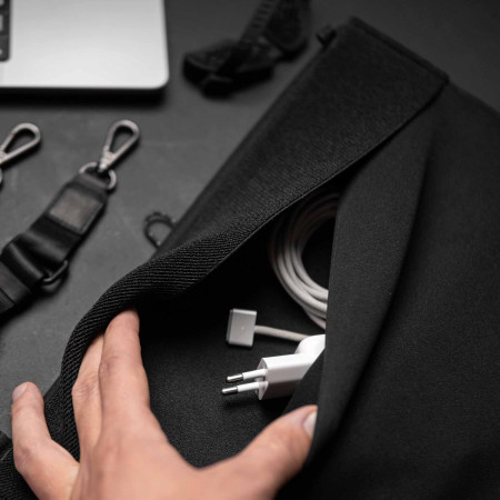 DELTAHUB Formo 13" 3-in-1 (Juodas) Nešiojamo Kompiuterio Dėklas