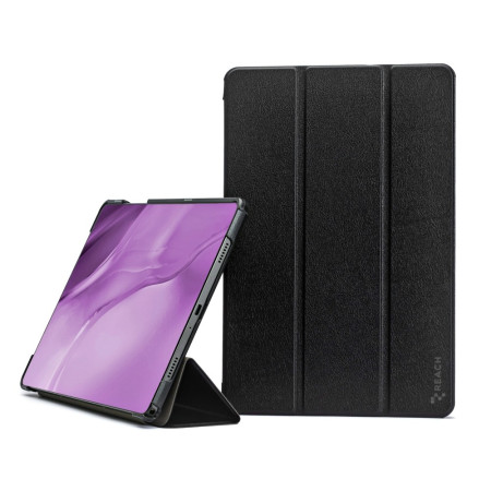 Dėklas Reach Smart Leather Lenovo Tab M10 Plus 3rd Gen 10.6 juodas