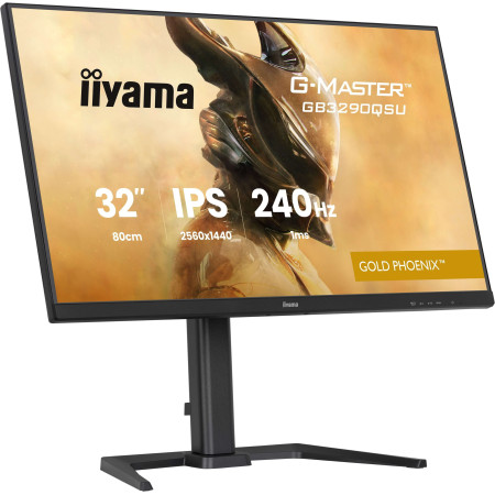iiyama G-MASTER GB3290QSU-B1 kompiuterio monitorius 80 cm (31.5") Quad HD