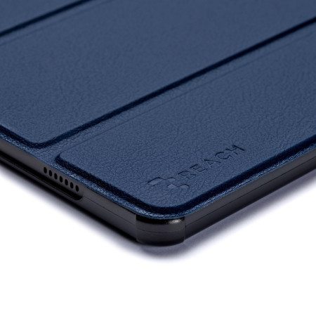 Dėklas Reach Smart Leather Xiaomi Redmi Pad SE 11.0 tamsiai mėlynas