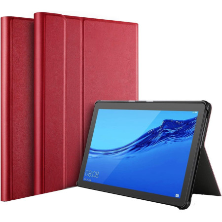 Folio dėklas Samsung X110/X115 Tab A9 8.7/X130/X135 Tab A11 8.7 raudonas