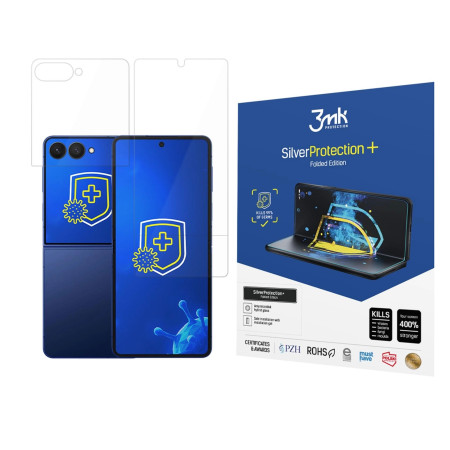 LCD apsauginė plėvelė 3mk Silver Protection+ Samsung Z Flip7