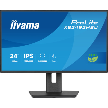 iiyama ProLite XB2492HSU-B1 kompiuterio monitorius 24" Full HD