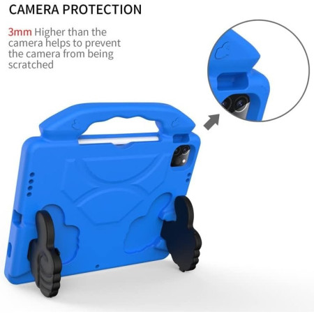 Mėlynas dėklas Shockproof Kids Lenovo Tab M10 Plus 3rd Gen TB125FU/TB128FU/TB128XU 10.6