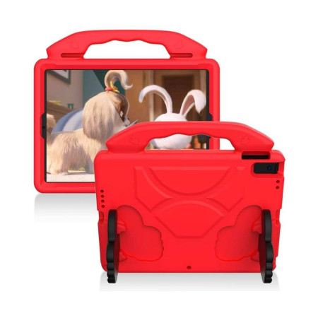 Raudonas dėklas Shockproof Kids Lenovo Tab M10 Plus 3rd Gen TB125FU/TB128FU/TB128XU 10.6