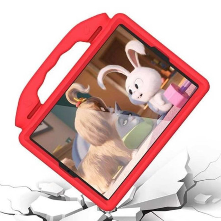 Raudonas dėklas Shockproof Kids Lenovo Tab M10 Plus 3rd Gen TB125FU/TB128FU/TB128XU 10.6