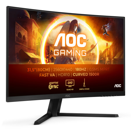 AOC G4 CQ32G4VE kompiuterio monitorius 80 cm (31.5") Quad HD
