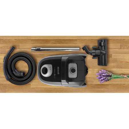 Gorenje VCEA28GLBK 3 L Cilindrinis dulkių siurblys 700 W