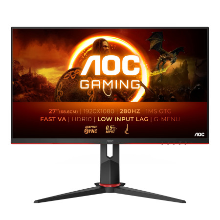 AOC G2 27G2ZN3/BK kompiuterio monitorius 27" Full HD