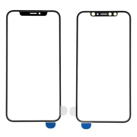 Juodas LCD stikliukas Apple iPhone X/XS su OCA