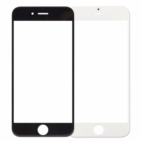 LCD stikliukas Apple iPhone 6 su rėmeliu ir OCA juodas