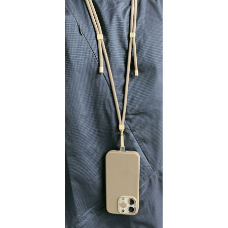 Machino Crossbody diržas MC-LG03 BEIGE