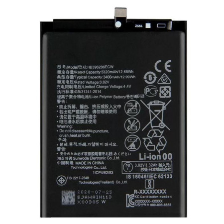 Akumuliatorius Huawei P Smart 2019/P20/Honor 10 Lite, 3400mAh, OEM