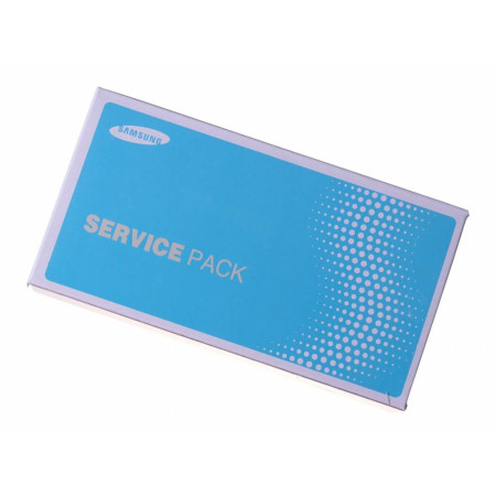 Ekranas Samsung G780 S20 FE su lietimui jautriu stikliuku ir rėmeliu originalus Cloud Navy (service pack)