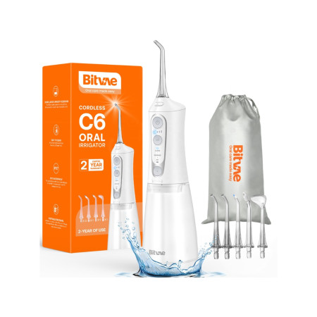 Bitvae C6 baltas irigatorius