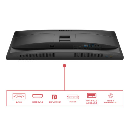 AOC 27E4U kompiuterio monitorius 27" Full HD