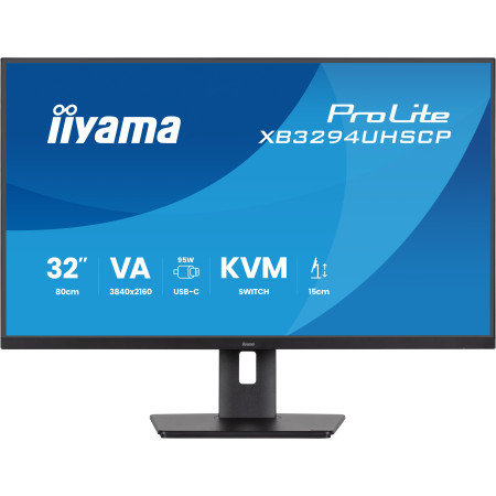 iiyama ProLite XB3294UHSCP-B1 kompiuterio monitorius 31.5" 4K Ultra HD