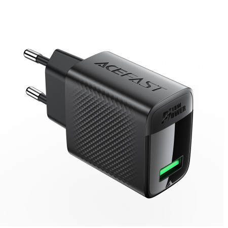 Įkroviklis Acefast A90 18W USB-A juodas