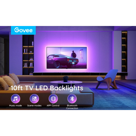 Govee H6178 RGB LED TV apšvietimas | LED apšvietimas | TV 46-60 colių