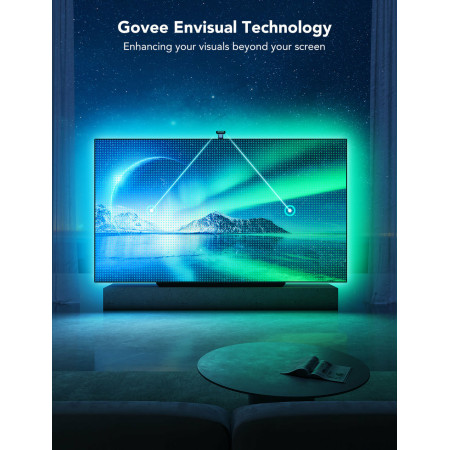 Govee H605C Envisual TV Backlight T2 | LED juosta | TV 55-65 colių, RGBIC, Wi-Fi+Bluetooth