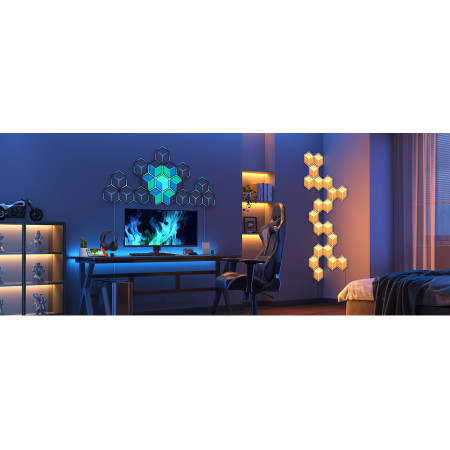 Govee H606A Glide Hexagon Šviesos Panele 7-pak