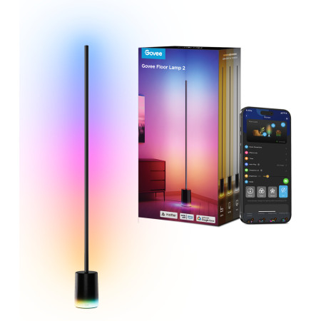 Govee H607C Grindų Lempa | RGBICWW, Matter palaikymas