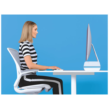 Leitz monitoriaus laikiklis - 68,6 cm (27") Stalas, Mėlyna/Balta