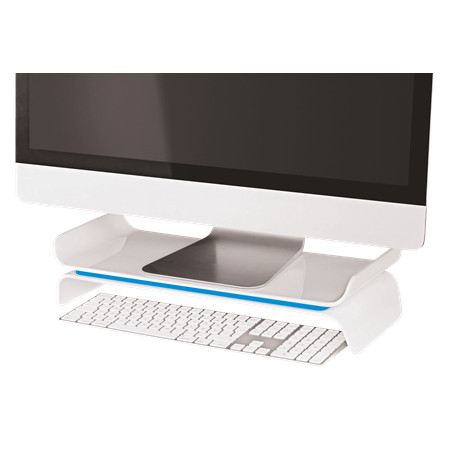 Leitz monitoriaus laikiklis - 68,6 cm (27") Stalas, Mėlyna/Balta