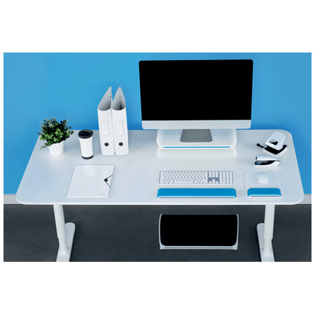 Leitz monitoriaus laikiklis - 68,6 cm (27") Stalas, Mėlyna/Balta