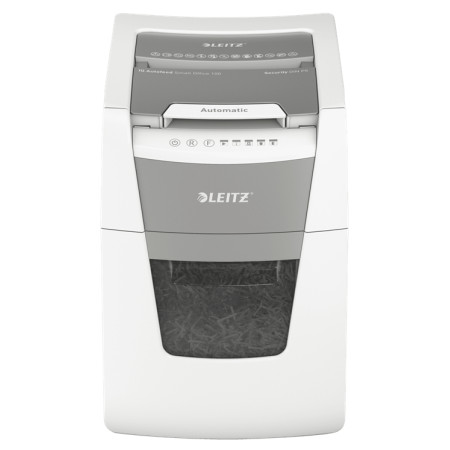 Leitz dokumentų naikiklis Smulkinimas itin mažais gabalėliais 22 cm Pilka, Balta