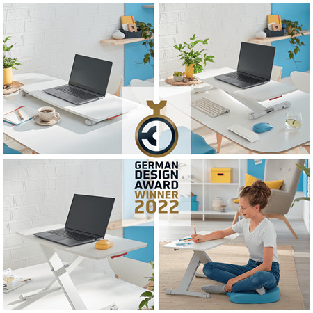 Leitz 65330085 stovimasis stalas Pilka