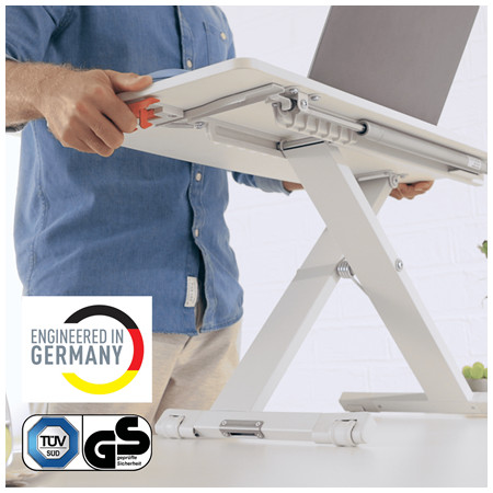 Leitz 65330085 stovimasis stalas Pilka