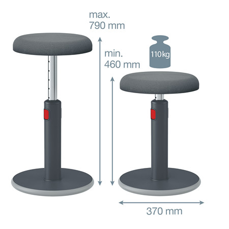 Leitz Ergo Cosy Active Paminkštinta sėdynė