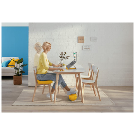 Leitz Ergo Cosy Geltona Sėdynės pagalvėlė