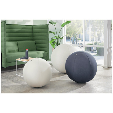 Leitz Ergo 65 cm gimnastikos kamuolys Pilka