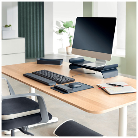 Leitz Ergo Reguliuojamas Monitoriaus Stovas 68,6 cm (27") Pilka