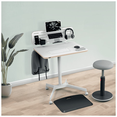 Leitz Stovimasis stalas Balta