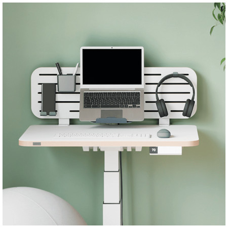 Leitz laikiklis, laisvų rankų įranga, nešiojamam kompiuteriui, mobiliesiems telefonams, balta