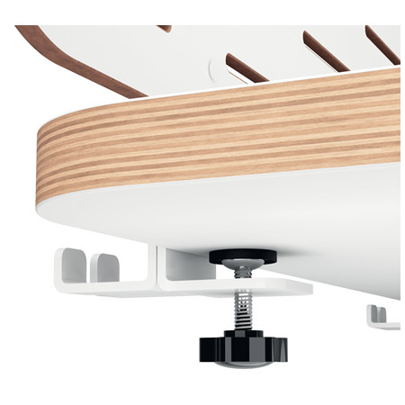 Leitz laikiklis, laisvų rankų įranga, nešiojamam kompiuteriui, mobiliesiems telefonams, balta