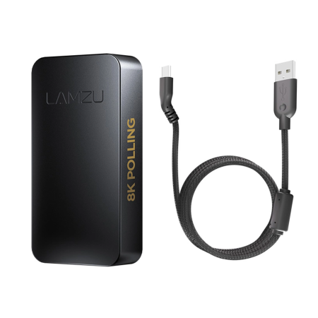 Lamzu 8K Hz Dongle Pelės Adapteris