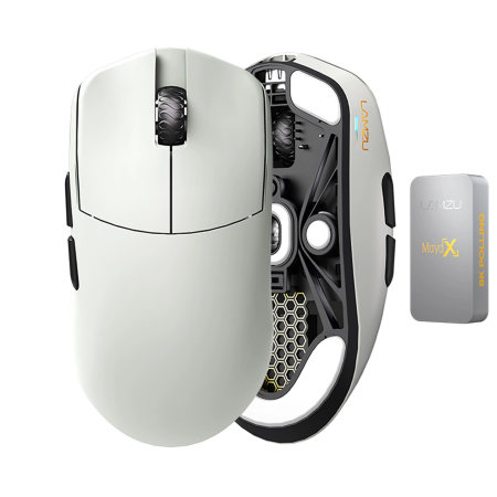 Lamzu MAYA X Belaidė 8K Žaidimų Pelė Pilka