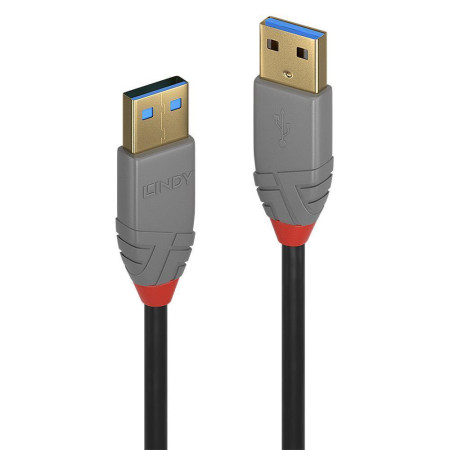 USB 3.2 Tipo A Kabelis 5M/Antracitas 36754