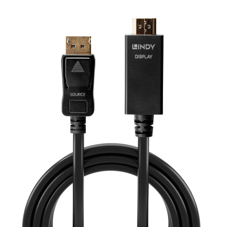 DisplayPort į HDMI adapteris 1 m juodas