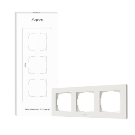 Aqara SMART SWITCH FRAME H2 (3-GANG) / BALTA