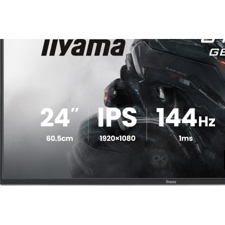 iiyama G-MASTER GB2441HSU-B1 kompiuterio monitorius 60,5 cm (23.8")