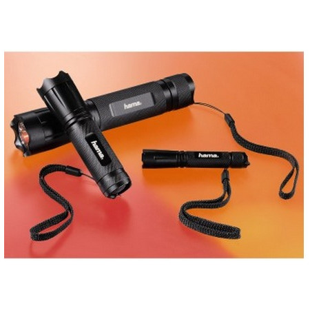 Hama Classic Juoda Ant galvos tvirtinamas žibintuvėlis LED