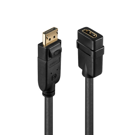 Lindy Vaizdo Kabelio Adapteris 0,15 m DisplayPort į HDMI